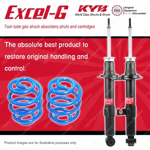 Front KYB EXCEL-G Shock Absorbers + Sport Low Coil Springs for MAZDA RX7 FD