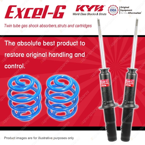 Front KYB EXCEL-G Shock Absorbers + Super Low Coil Springs for HONDA Civic EJ EK