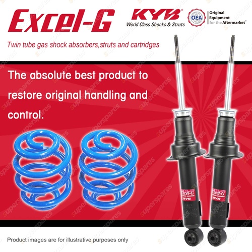 Front KYB EXCEL-G Shock Absorbers + Sport Low Coil Springs for MAZDA MX-5 NB