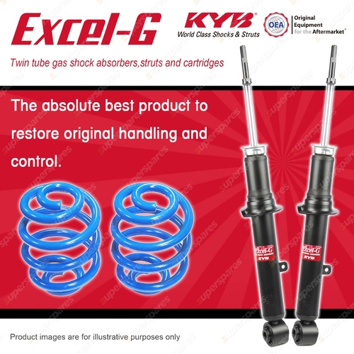 Front KYB EXCEL-G Shocks Sport Low Coil Springs for LEXUS GS300 JZS160 JZS161