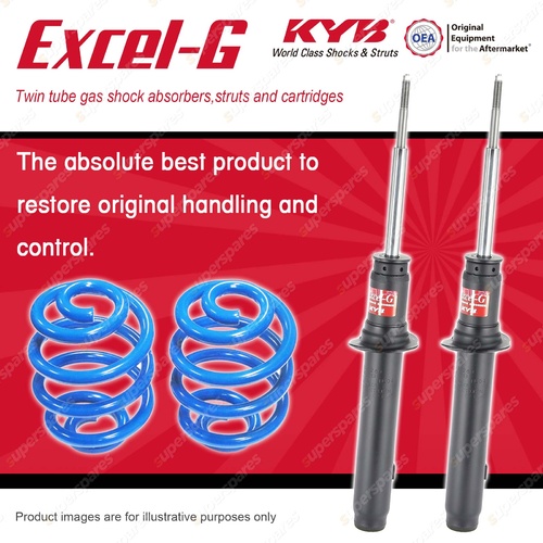 Front KYB EXCEL-G Shock Absorbers + Sport Low Coil Springs for HYUNDAI Sonata EF