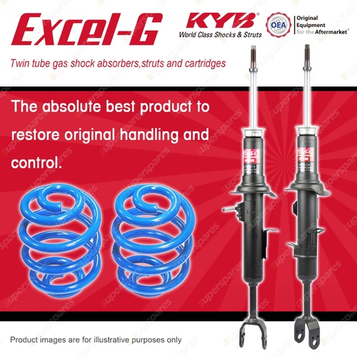 Front KYB EXCEL-G Shock Absorbers + Sport Low Coil Springs for NISSAN 350Z Z33