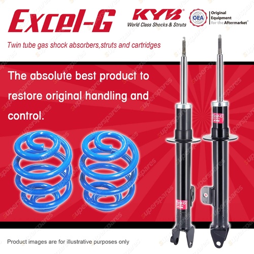 Front KYB EXCEL-G Shock Absorbers + Standard Coil Springs for CHRYSLER 300C