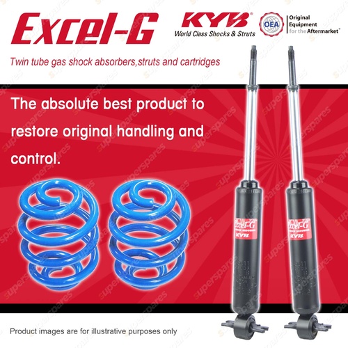 Front KYB EXCEL-G Shock Absorbers Sport Low Coil Springs for HOLDEN Holden FB EK