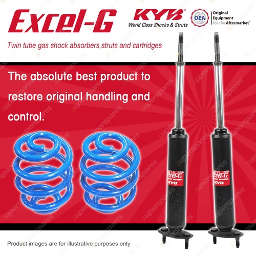 Front KYB EXCEL-G Shock Absorbers + Sport Low Coil Springs for FORD Falcon XK