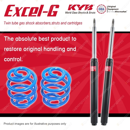 Front KYB EXCEL-G Shocks Super Low Coil Springs for HOLDEN Commodore VN VP