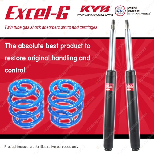 Front KYB EXCEL-G Shock Absorbers + Sport Low Coil Springs for TOYOTA MR2 SW20R