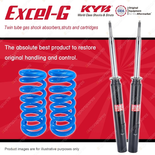 Rear KYB EXCEL-G Shock Absorbers + Standard Coil Springs for HOLDEN Barina MF MH