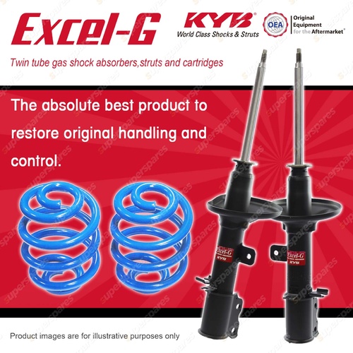 Rear KYB EXCEL-G Shock Absorbers + Sport Low Coil Springs for DAEWOO Leganza