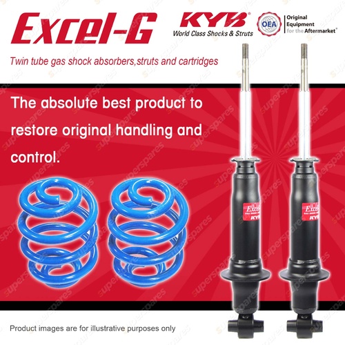 Rear KYB EXCEL-G Shock Absorbers Sport Low Coil for HOLDEN Commodore VE FWD