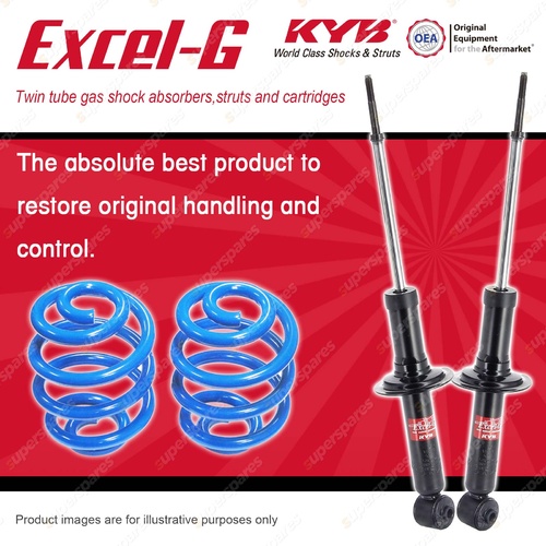 Rear KYB EXCEL-G Shocks Sport Low Coil Springs for MITSUBISHI Galant HG HH