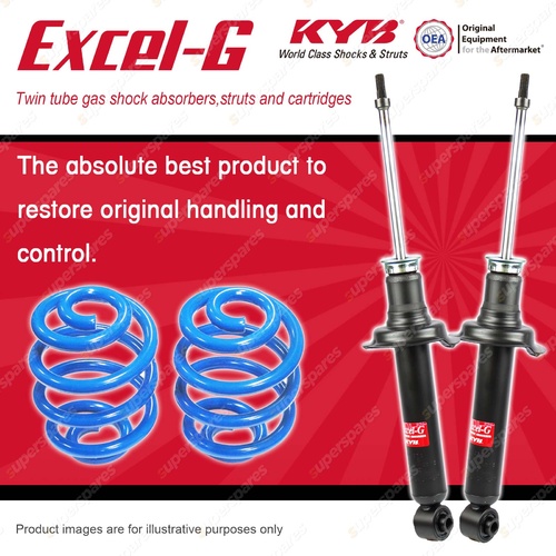 Rear KYB EXCEL-G Shocks Sport Low Coil Springs for TOYOTA Supra MA70 MA71