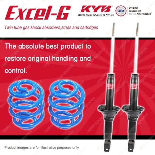 Rear KYB EXCEL-G Shock Absorbers + Sport Low Coil Springs for HONDA Accord CD5