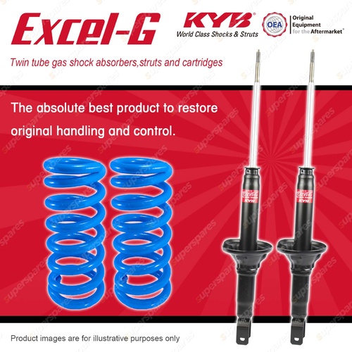 Rear KYB EXCEL-G Shock Absorbers + Standard Coil Springs for HONDA Accord CD5