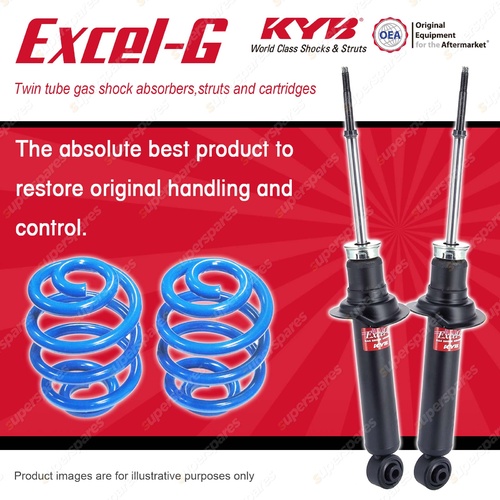 Rear KYB EXCEL-G Shock Absorbers + Sport Low Coil Springs for NISSAN Maxima A32