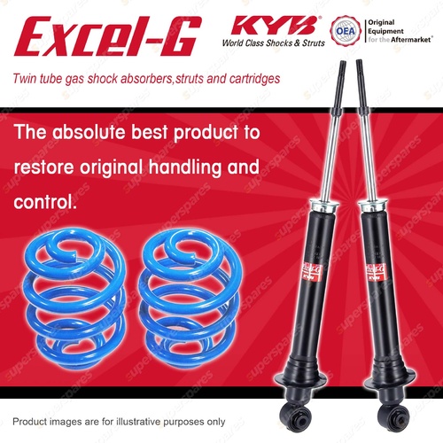 Rear KYB EXCEL-G Shocks Sport Low Coil Springs for LEXUS IS200 GXE10 SXE10