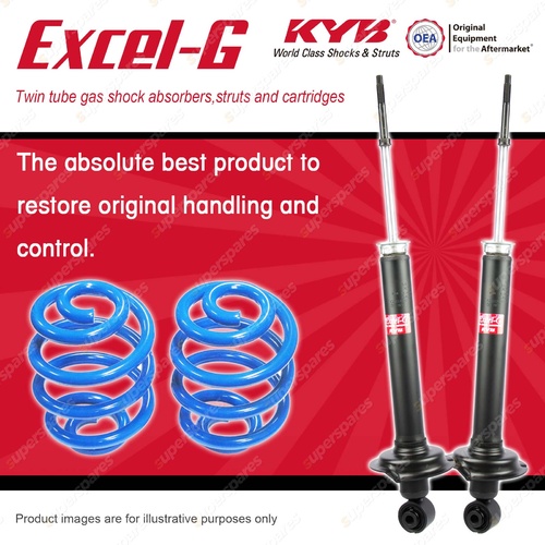 Rear KYB EXCEL-G Shocks Sport Low Coil Springs for LEXUS GS300 JZS160 JZS161