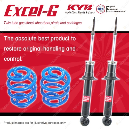 Rear KYB EXCEL-G Shock Absorbers + Sport Low Coil Springs for NISSAN Maxima A33