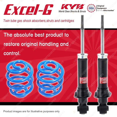 Rear KYB EXCEL-G Shocks Sport Low Coil Springs for TOYOTA Celica ZZT231R