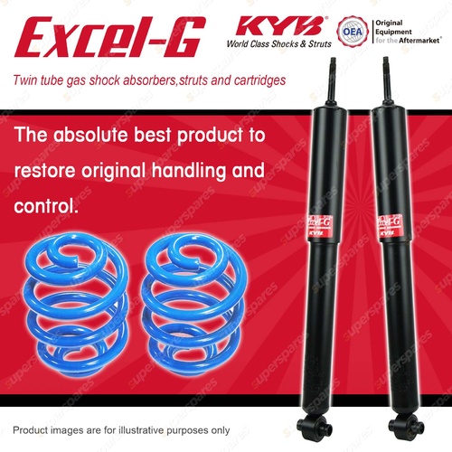 Rear KYB EXCEL-G Shock Absorbers + Sport Low Coil Springs for SAAB 900