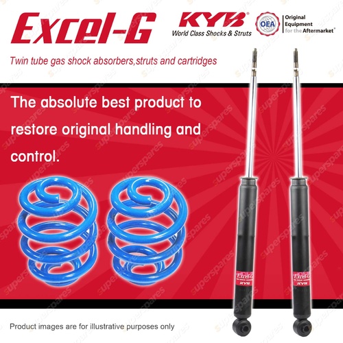 Rear KYB EXCEL-G Shock Absorbers + Sport Low Coil Springs for BMW 3 Series E36