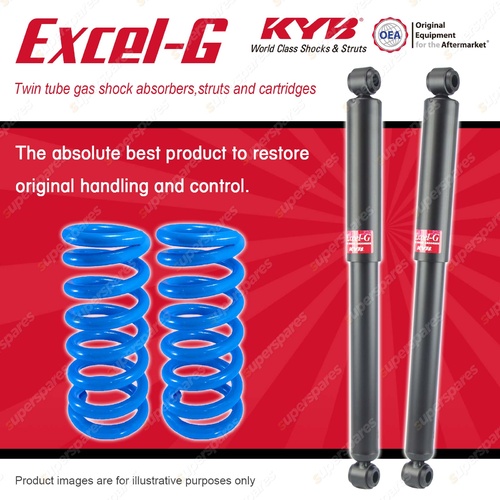 Rear KYB EXCEL-G Shock Absorbers + STD Coil for HOLDEN Commodore VR VS