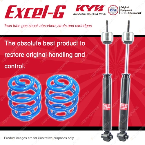 Rear KYB EXCEL-G Shock Absorbers + Sport Low Coil Springs for FORD Falcon XF