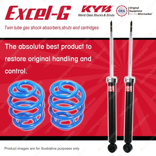 Rear KYB EXCEL-G Shock Absorbers + Sport Low Coil Springs for ROVER75