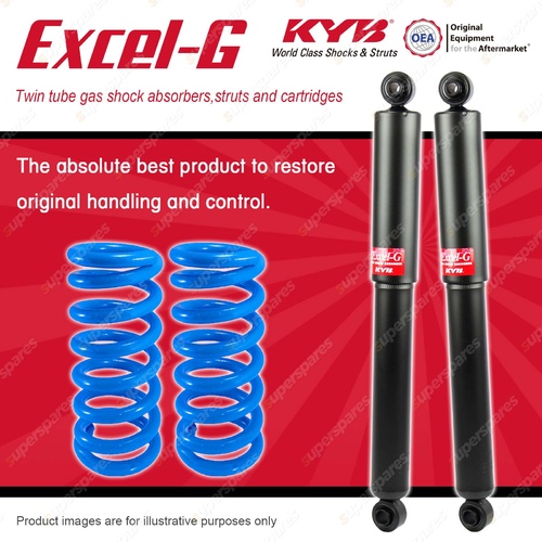 Rear KYB EXCEL-G Shocks Raised Coil for MITSUBISHI Magna TE TF TH Verada KE KF