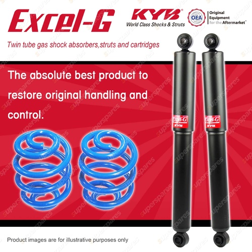 Rear KYB EXCEL-G Shocks Coil Springs for MITSUBISHI Magna TE TF TH Verada KE KF