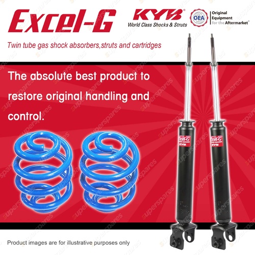 Rear KYB EXCEL-G Shock Absorbers + Sport Low Coil Springs for NISSAN 350Z Z33