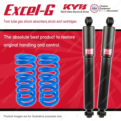 Rear KYB EXCEL-G Shock Absorbers Raised Coil for FORD Territory SX SY SZ