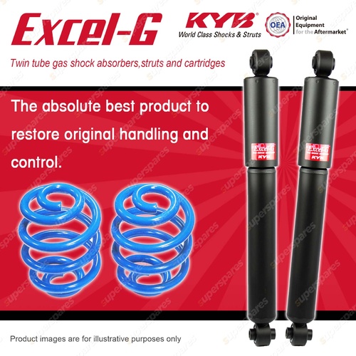 Rear KYB EXCEL-G Shocks Sport Low Coil Springs for FORD Territory SX S SZ