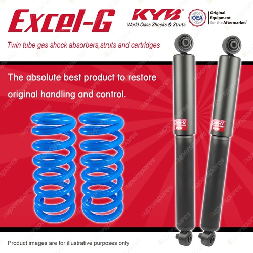 Rear KYB EXCEL-G Shock Absorbers + Standard Coil Springs for FORD Falcon BF