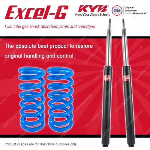 Rear KYB EXCEL-G Shock Absorbers + Standard Coil Springs for NISSAN Maxima J30