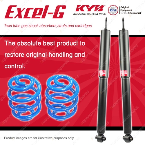 Rear KYB EXCEL-G Shock Absorbers + STD Coil Springs for HOLDEN Statesman VR VS