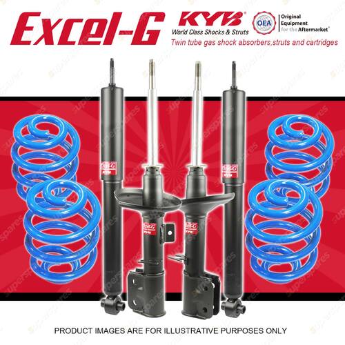 4x KYB EXCEL-G Shock Absorbers +  Sport Low Coil for HOLDEN Commodore VZ Wagon