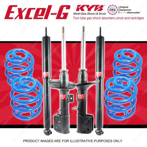 4x KYB EXCEL-G Shocks Sport Low Coil for HOLDEN Commodore VZ Sedan 3.6 V6 LY7