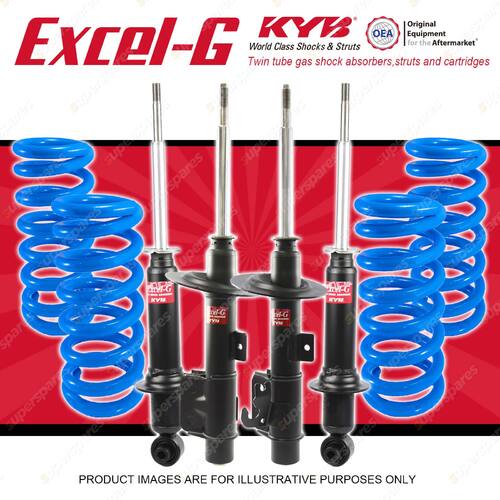 4x KYB EXCEL-G Shocks Coil Springs for HOLDEN Commodore VE Statesman WM FE2 Susp