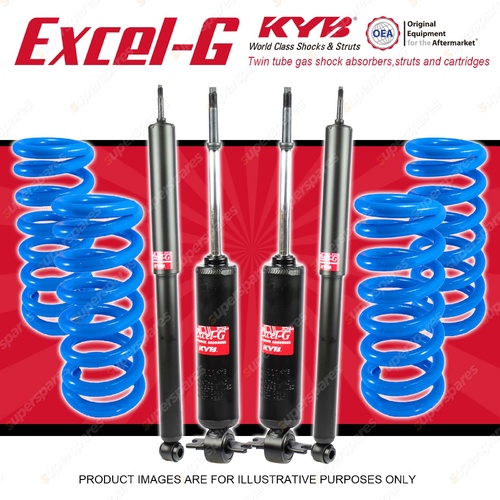 4x KYB EXCEL-G Shock Absorbers + Lovells STD Coil Springs for HOLDEN Torana LH