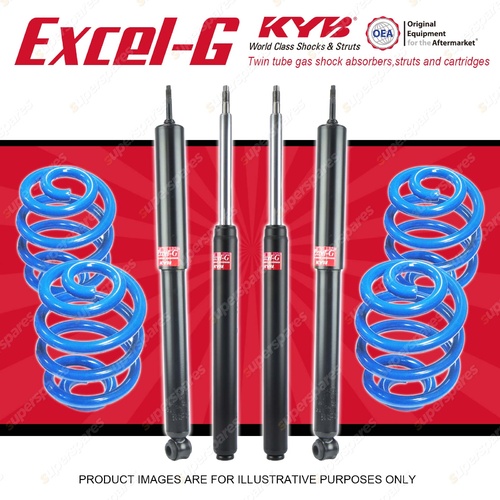 4x KYB EXCEL-G Shock Absorbers + Sport Low Coil for HOLDEN Commodore VK VL V8