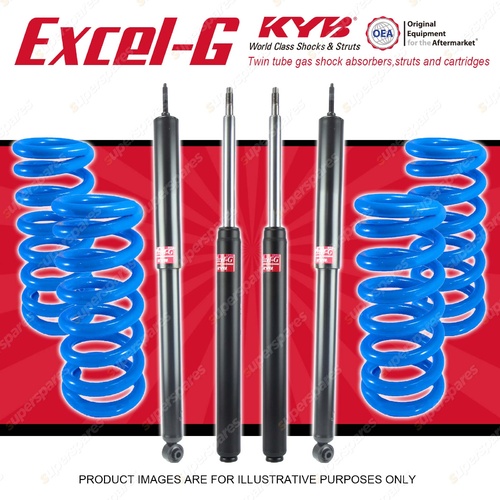 4x KYB EXCEL-G Shocks Coil Springs for HOLDEN Commodore VN VP Sedan 3.6 V6