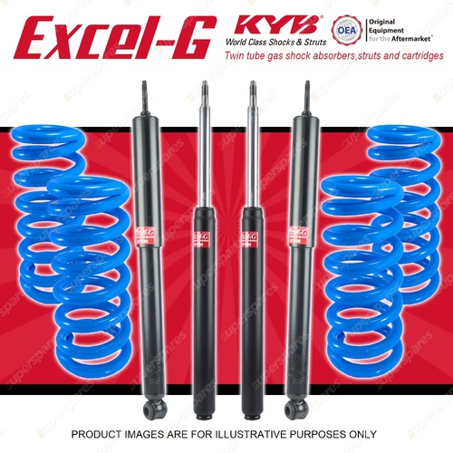 4x KYB EXCEL-G Shock Absorbers + Coil for HOLDEN Commodore VN VP Wagon 3.8 V6