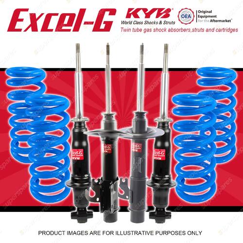 4x KYB EXCEL-G Shocks +  Coil Springs for HOLDEN Commodore VE FE2 Sports V8