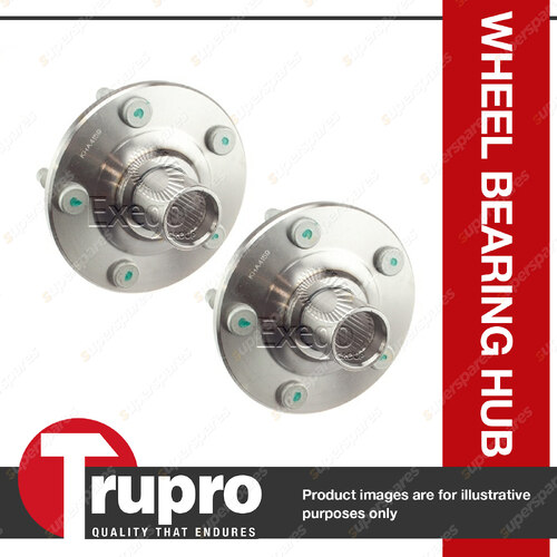 2 x Trupro Rear Wheel Bearing Hub for Holden Statesman WM All Engines 8/06-on