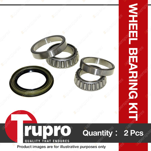 2 x Trupro Front Wheel Bearing Kit for Nissan Navara D21 D22 4WD 1/86-1/08