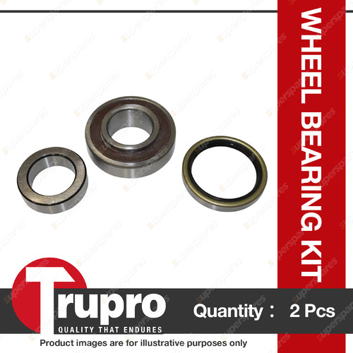 2 x Trupro Rear Wheel Bearing Kit for Toyota Corona ST141 2SC 2.0L 8/83-4/87