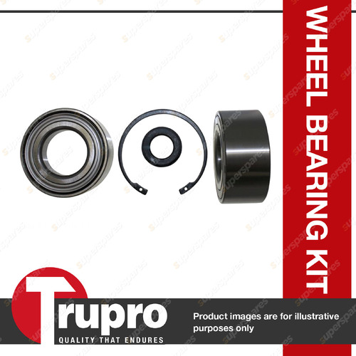 1 x Trupro Front Wheel Bearing Kit for Citroen C4 C5 without ABS 3/05-on