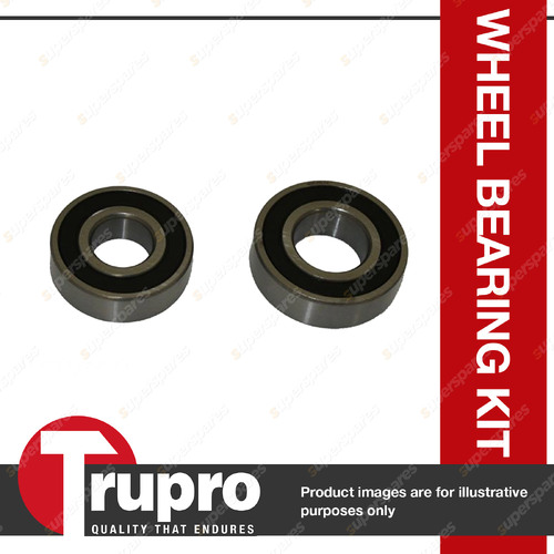 1 x Trupro Rear Wheel Bearing Kit for Holden Barina MB ML 1.3L 4 Cyl