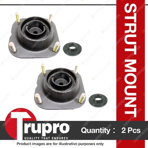 2 x Front Trupro LH/RH Strut Mount for Ford Laser KF, KH 1.8L 4cyl 4/90-10/94